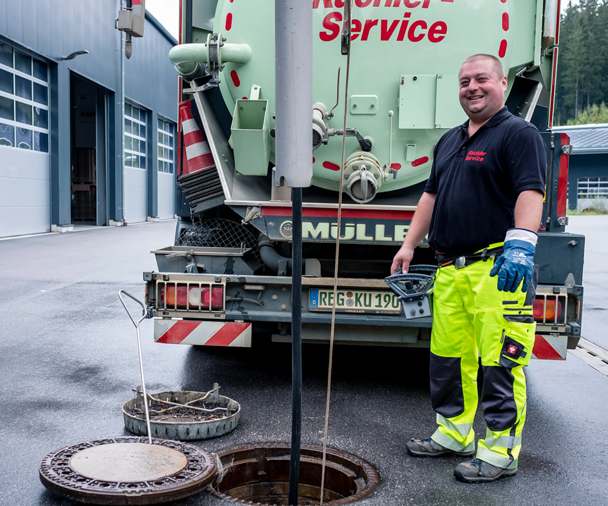 Saugbaggerarbeiten mit moderner Saugtechnik in Heidelberg